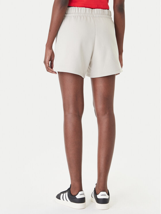 adidas adidas Sportske kratke hlače Essentials Small Logo Feel Cozy JC5931 Bež Regular Fit