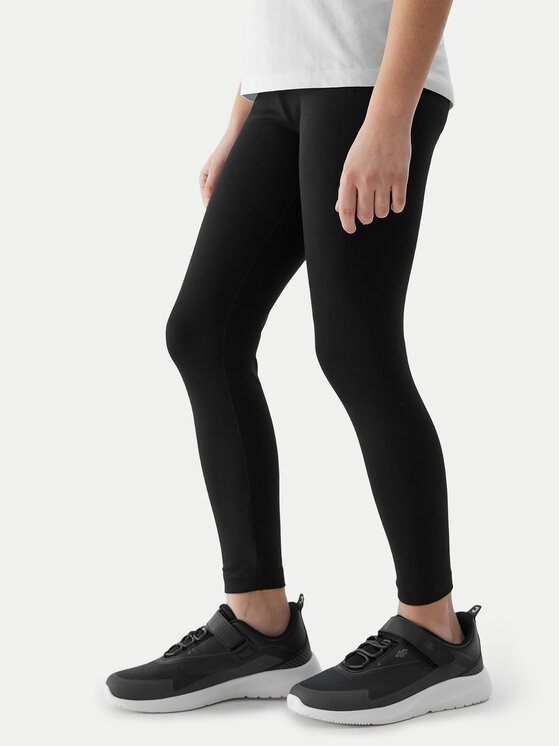 4F 4F Κολάν 4FJWSS24TTIGF130 Μαύρο Slim Fit