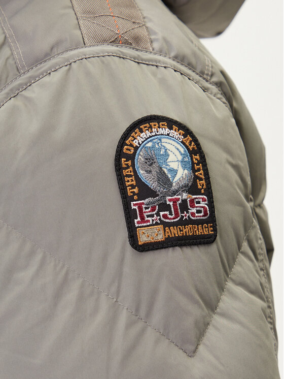 Parajumpers Parajumpers Pernata jakna Harraskeet 25WMPMPUHF03 Bež Regular Fit