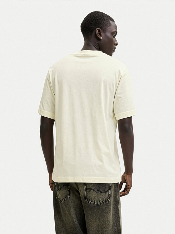 Jack & Jones Jack & Jones Majica Club 12289868 Rumena Relaxed Fit