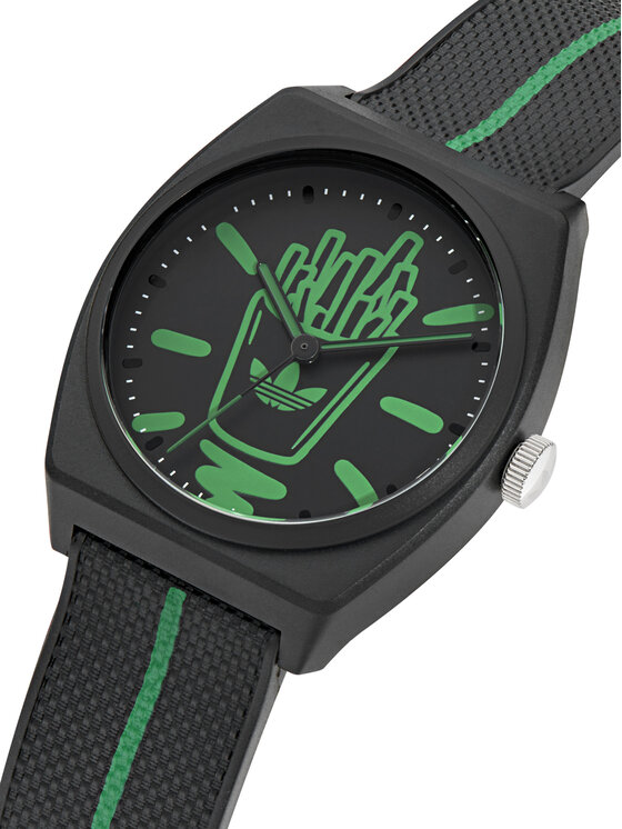 adidas adidas Часовник Project Two AOST25040 Черен