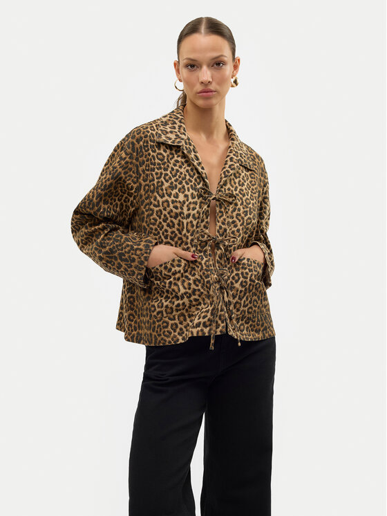 Vero Moda Vero Moda Jachetă cămașă Kirby 10327896 Maro Regular Fit