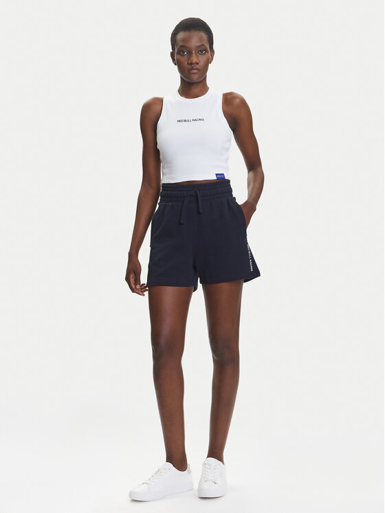 Pepe Jeans Pepe Jeans Športové kraťasy Red Bull Racing RL800008 Tmavomodrá Relaxed Fit