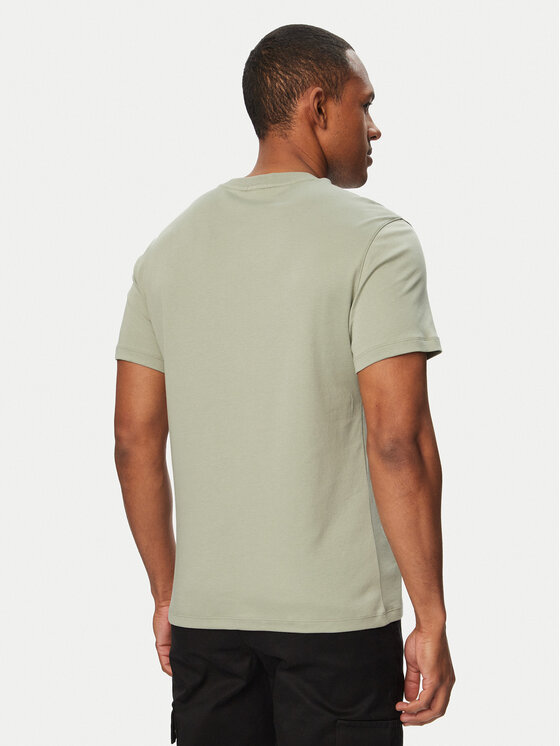 Calvin Klein Calvin Klein Póló LV04LG222G Khaki Slim Fit