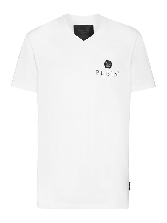 PHILIPP PLEIN PHILIPP PLEIN T-Shirt 22939 Bílá Regular Fit