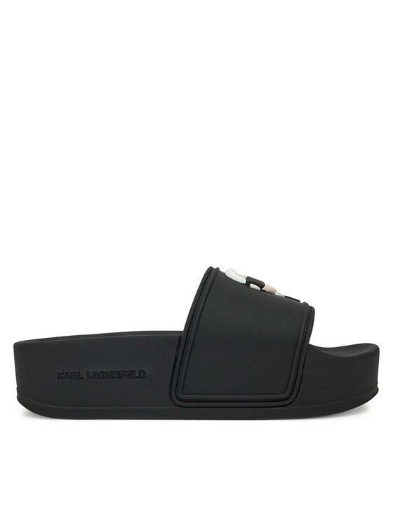 KARL LAGERFELD Šľapky Kondo Maxi KL80805A Čierna