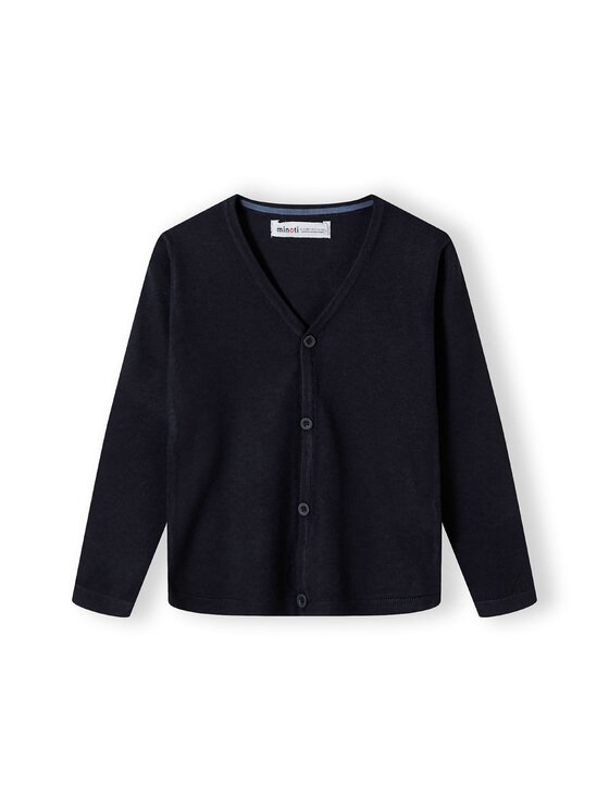 minoti minoti Kardigan 27KNIT44 Granatowy Regular Fit