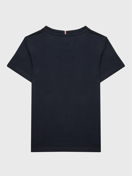 Tommy Hilfiger Tommy Hilfiger Póló Arched KS0KS00401 D Sötétkék Regular Fit