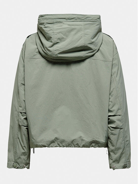 ONLY ONLY Μπουφάν μεταβατικό Mamba 15308621 Πράσινο Regular Fit