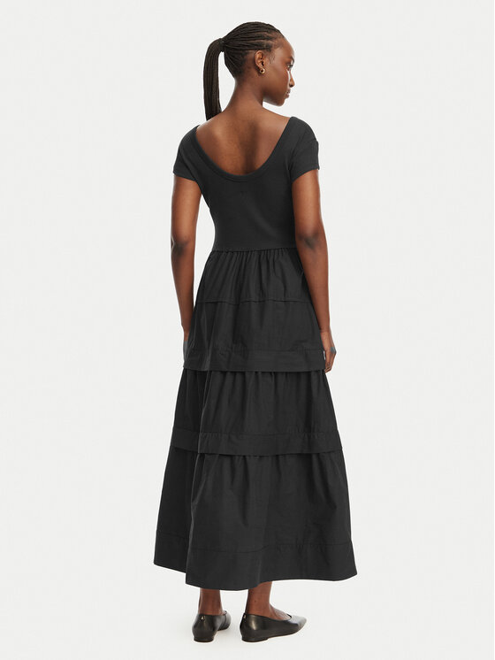 BOSS BOSS Vsakodnevna obleka C_Enight 50556386 Črna Regular Fit