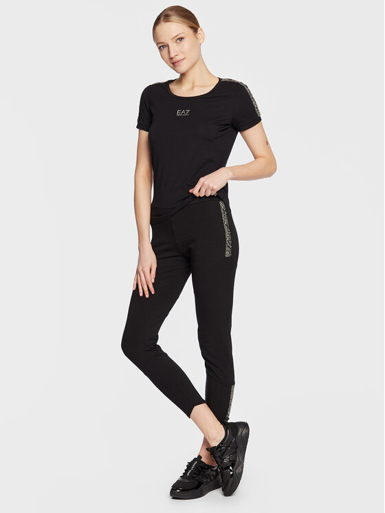 EA7 Emporio Armani EA7 Emporio Armani Клин 3RTP72 TJ01Z 1200 Черен Slim Fit