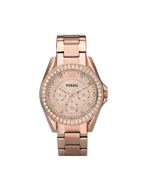 Fossil Fossil Laikrodis Riley ES2811 Rožinė