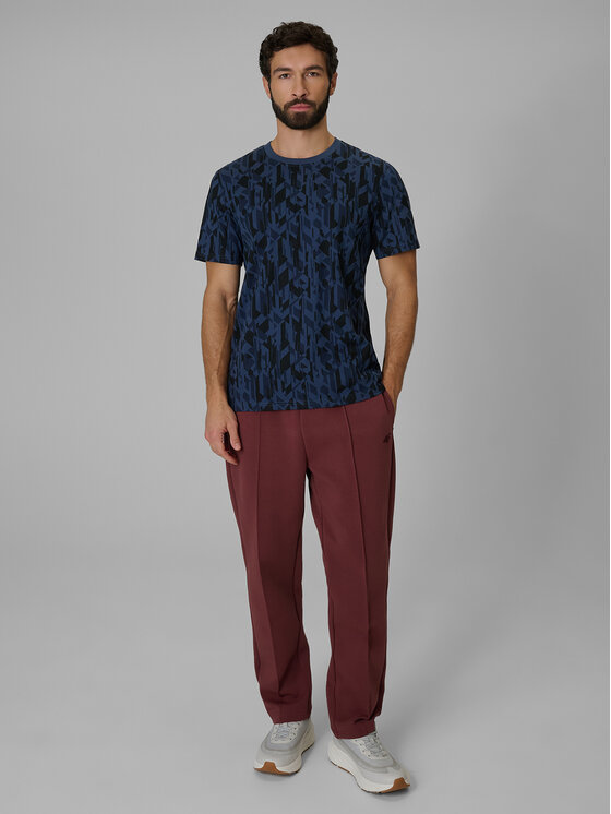 4F 4F T-Shirt ESSENTIALS Granatowy Regular Fit