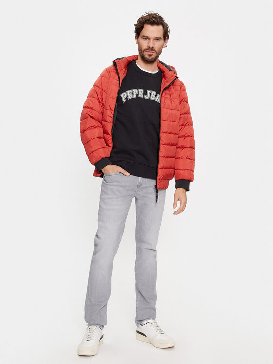 Pepe Jeans Pepe Jeans Kurtka przejściowa James PM402598 Pomarańczowy Regular Fit