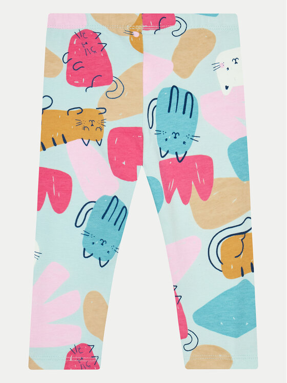 OVS OVS Leggings 2094841 Zöld Slim Fit