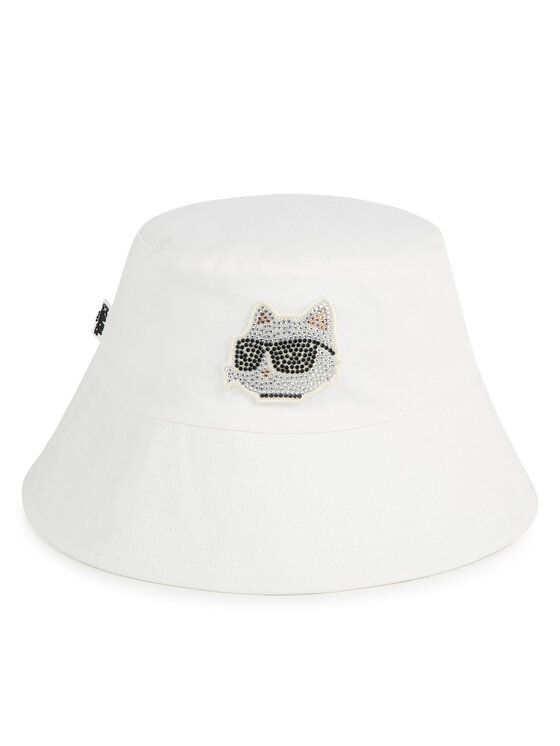 Pălărie Karl Lagerfeld Kids Z30158 Alb