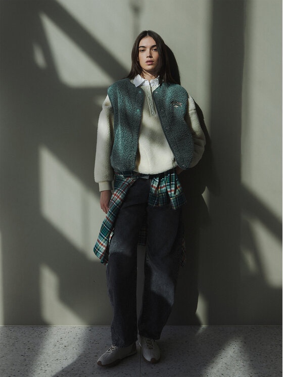 Billabong Billabong Sportisks veste Be Happy Vest EBJPF00118 Zaļš Regular Fit