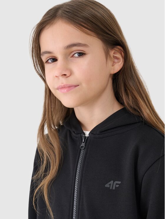 4F 4F Felpa 4FJWSS25TSWSF1706-20S Nero Regular Fit