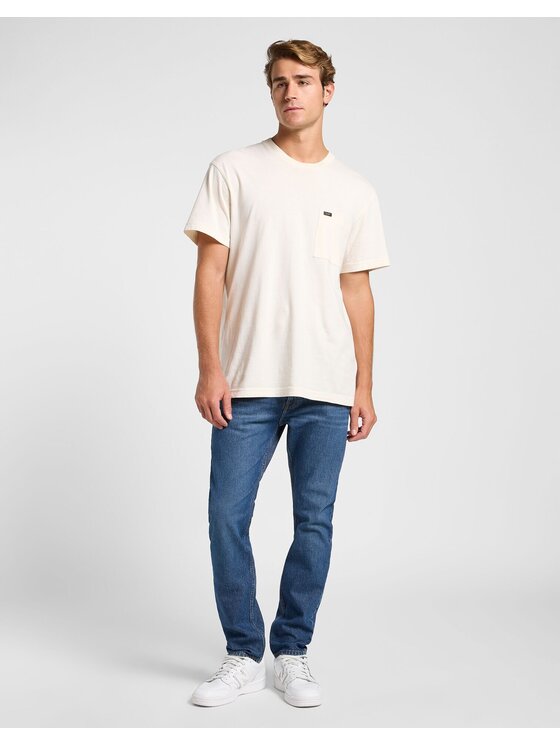 Lee Lee Jeansy RIDER Niebieski Slim Fit
