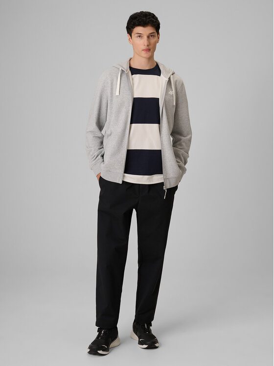 4F 4F Bluza PLAYER Szary jasny Regular Fit