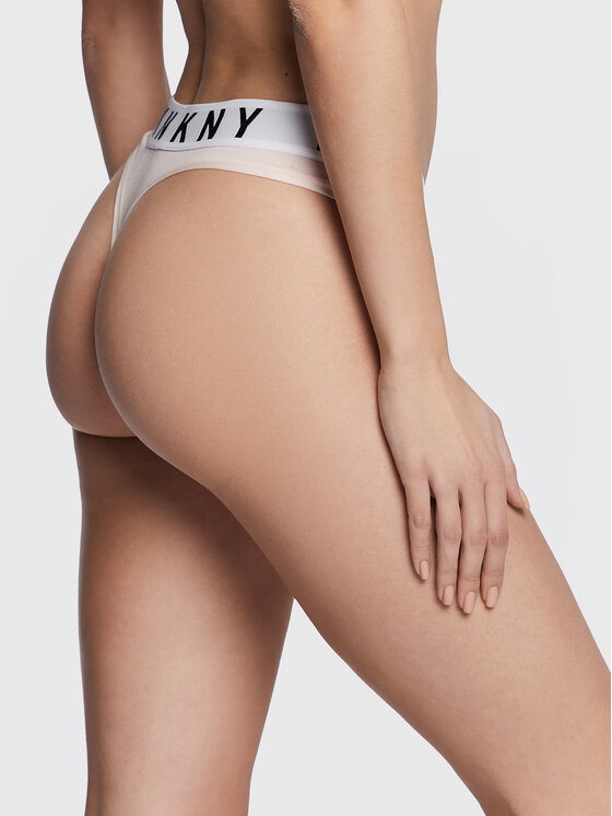 DKNY DKNY Kalhotky string DK4529 Růžová