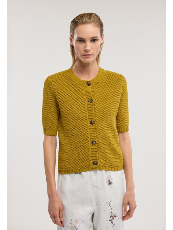Trussardi Trussardi Sweter M7776001197N005 Żółty Regular Fit
