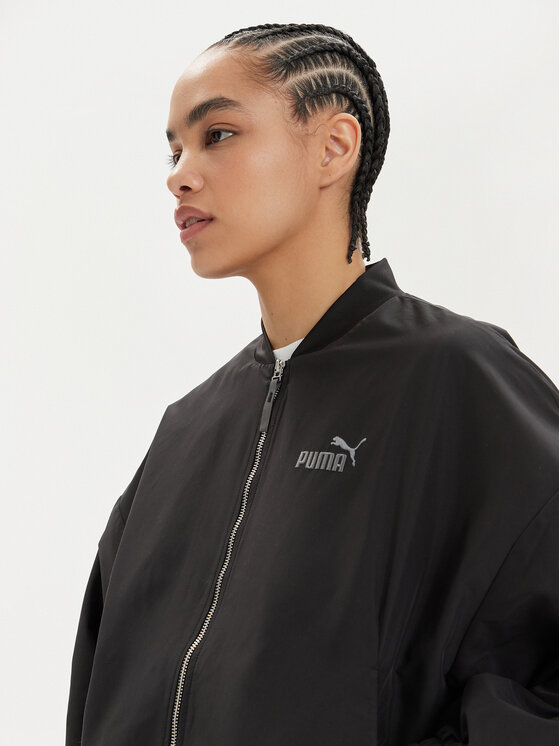 Puma Puma Яке бомбър Style 623687 Черен Oversize