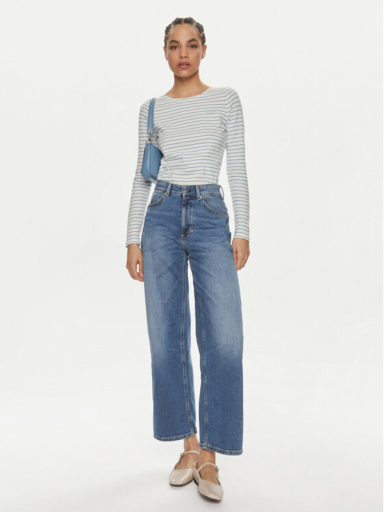 Marc O'Polo Marc O'Polo Bluse 401 2183 52385 Écru Regular Fit