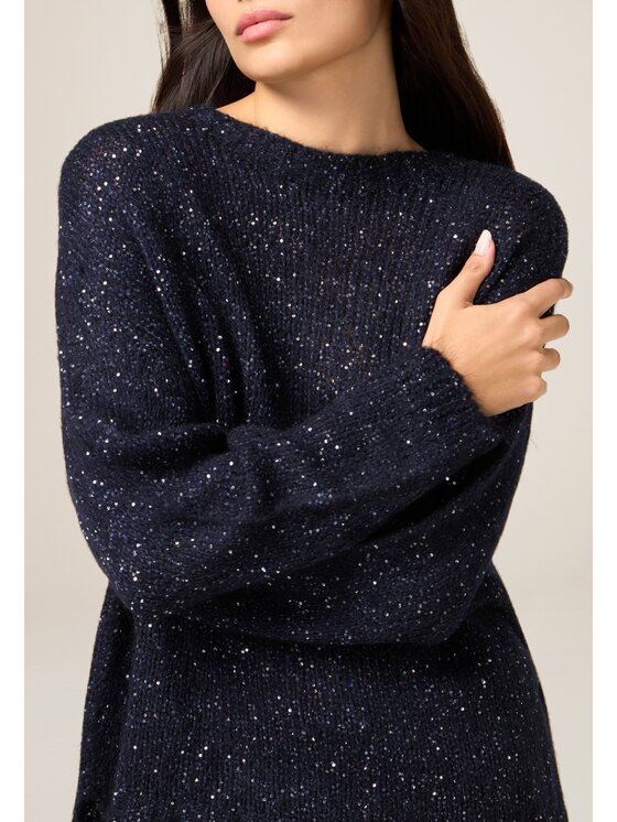 Oltre Oltre Maglione M125E002125N034 Blu Regular Fit