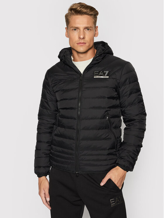 EA7 Emporio Armani Giubbotto piumino 6KPB16 PNR4Z 1200 Nero Regular Fit Modivo