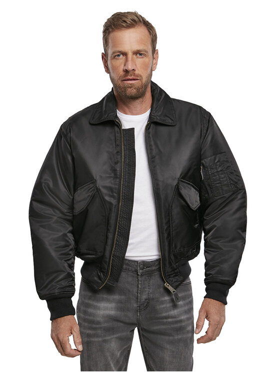Brandit Brandit Kurtka bomber 3110.2.XL Czarny Regular Fit