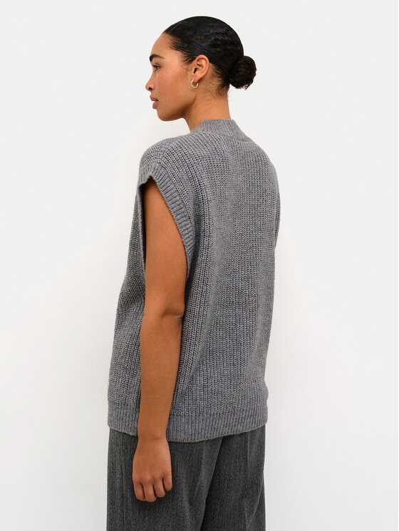 Kaffe Kaffe Strickjacke Nellia 10508966 Grau Regular Fit