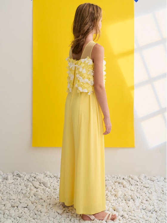 Abel & Lula Abel & Lula Jumpsuit 5202 Giallo Regular Fit