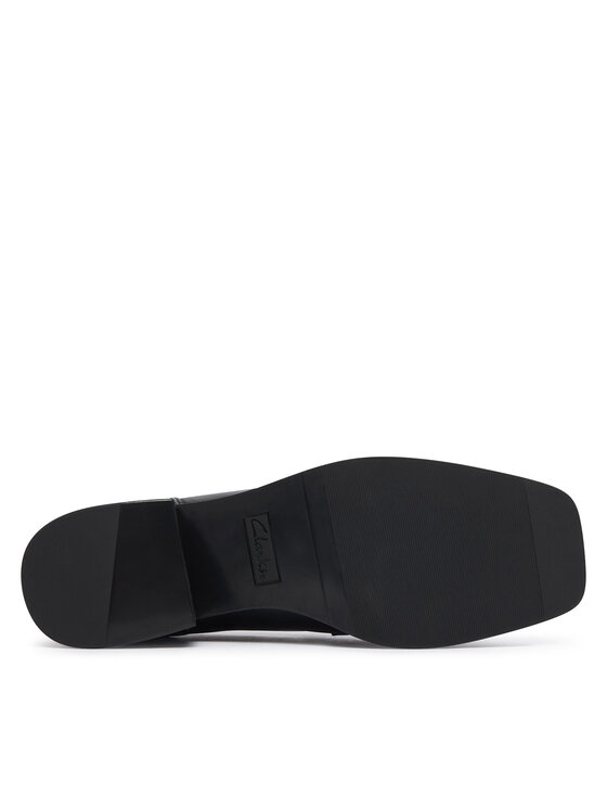 Clarks Clarks Poltopánky Moseley Edge 26320249 Čierna