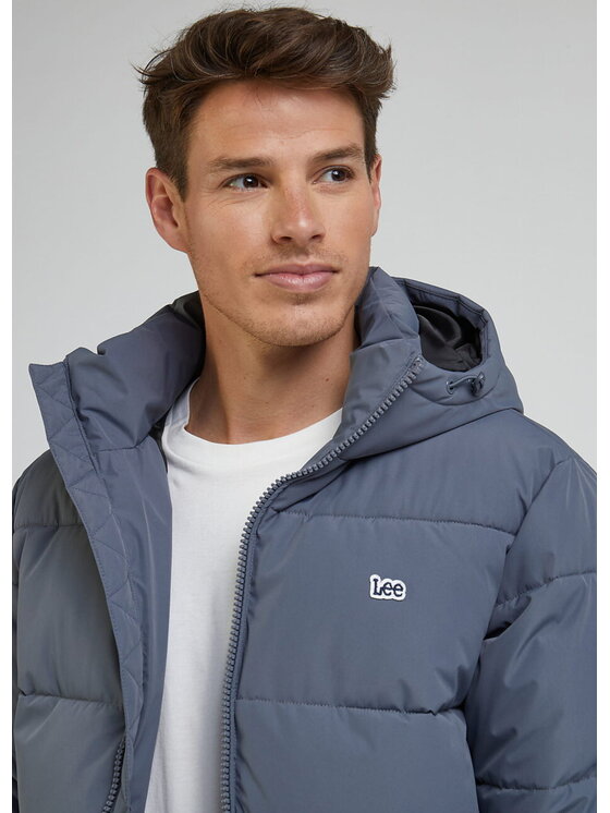 Lee Lee Giubbotto invernale PUFFER JACKET Grigio Regular Fit