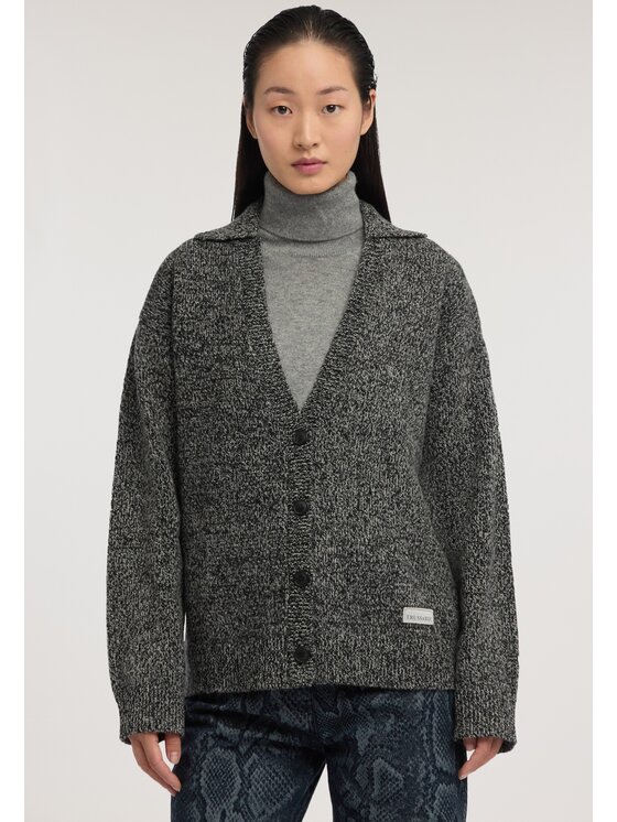 Trussardi Trussardi Kardigan M0136001260N0MB Szary Regular Fit