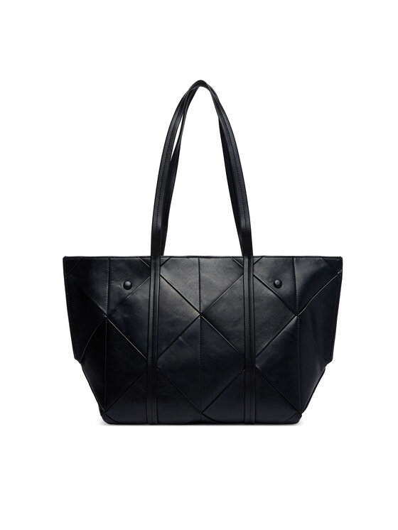 Calvin Klein Calvin Klein Kabelka Woven Medium Carryall LV04F3548G Čierna