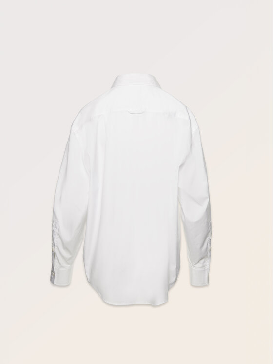 La Mania La Mania Blusa LORA Bianco Classic Fit