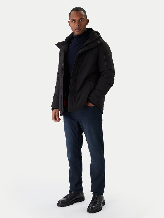 Bugatti Bugatti Übergangsjacke 673413-61031 Schwarz Regular Fit