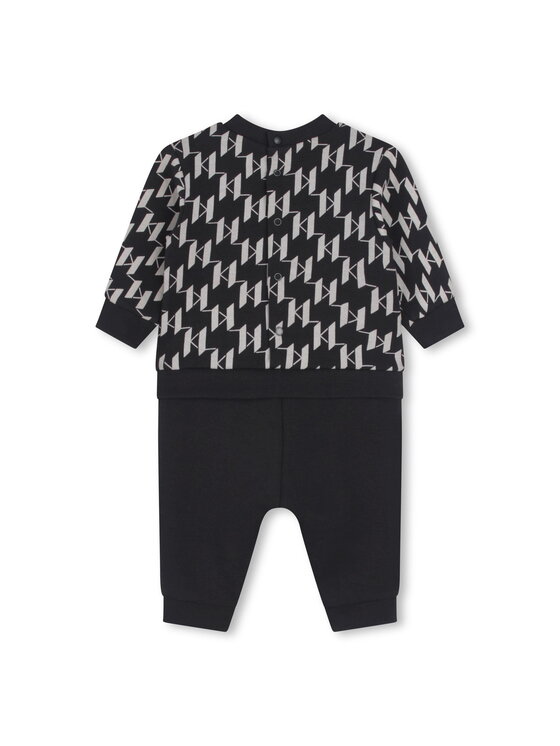 Karl Lagerfeld Kids Karl Lagerfeld Kids Zestaw dla niemowląt Z30287/09B Czarny Regular Fit