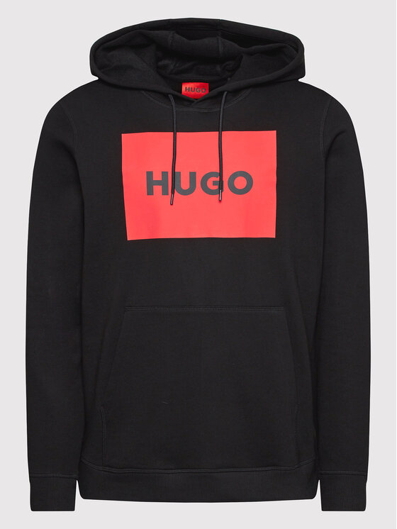 HUGO Hugo Bluza Duratschi223 50473168 Czarny Regular Fit