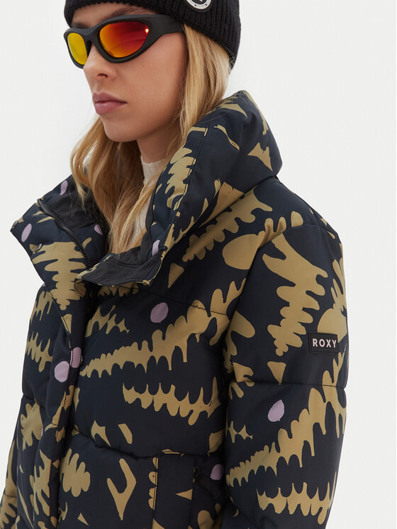 Roxy Roxy Μπουφάν για σκι Snow Winter Rebel ERJTJ03545 Μαύρο Regular Fit