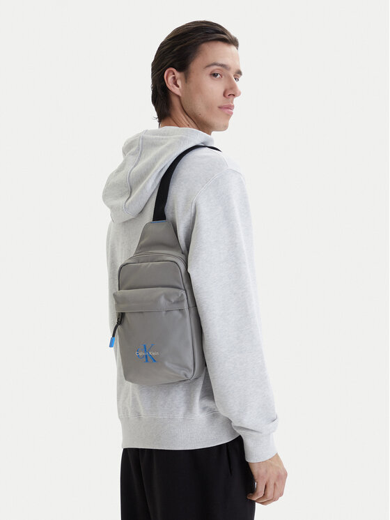 Calvin Klein Geantă crossover Bold Sling LV04D3300G Gri