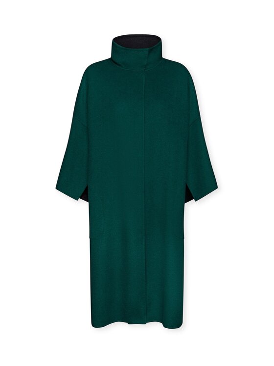 Elena Mirò Elena Mirò Cappotto 8076E000157N035 Verde Regular Fit