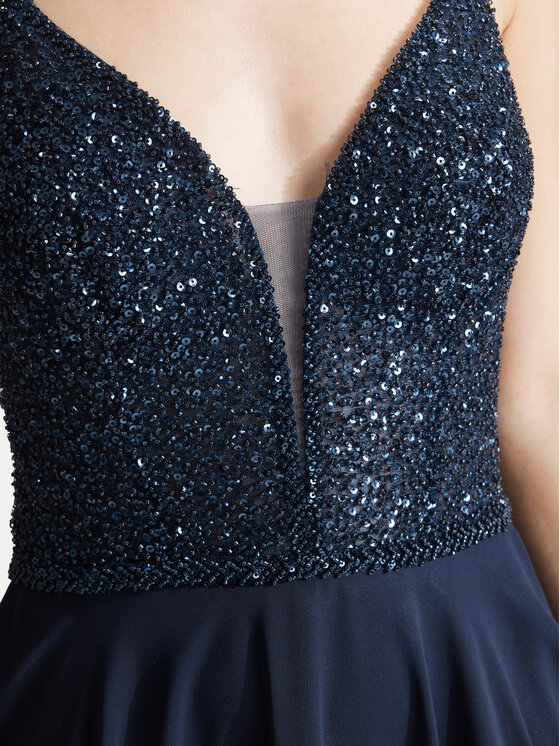 Hey Kyla Hey Kyla Õhtune kleit 5AC105HK Tumesinine Regular Fit