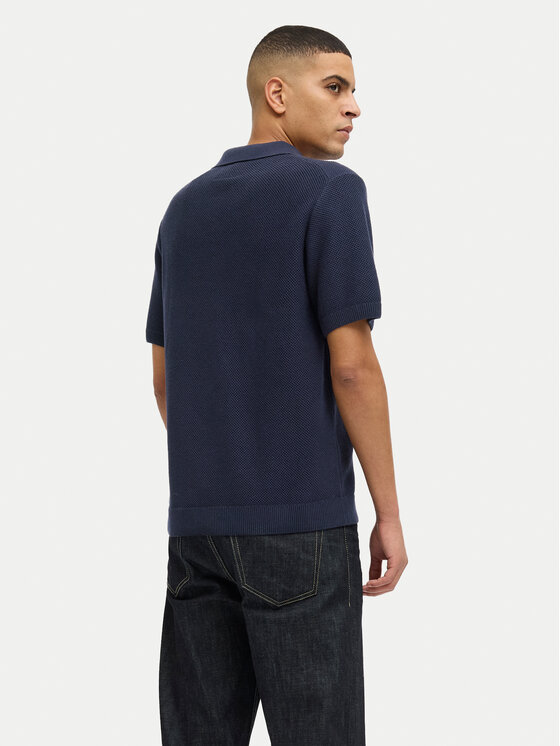 Jack & Jones Jack & Jones Polo Ceaston 12273012 Granatowy Regular Fit