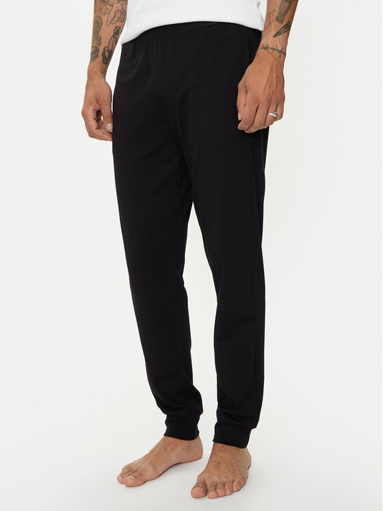 United Colors Of Benetton Pantaloni pijama 30964F00G Negru Regular Fit
