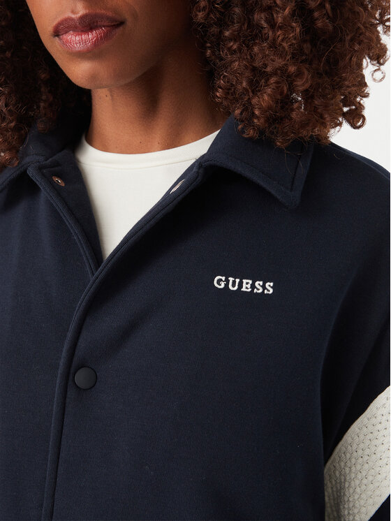 Guess Guess Geacă bomber V6YL07 K4293 Bleumarin Regular Fit