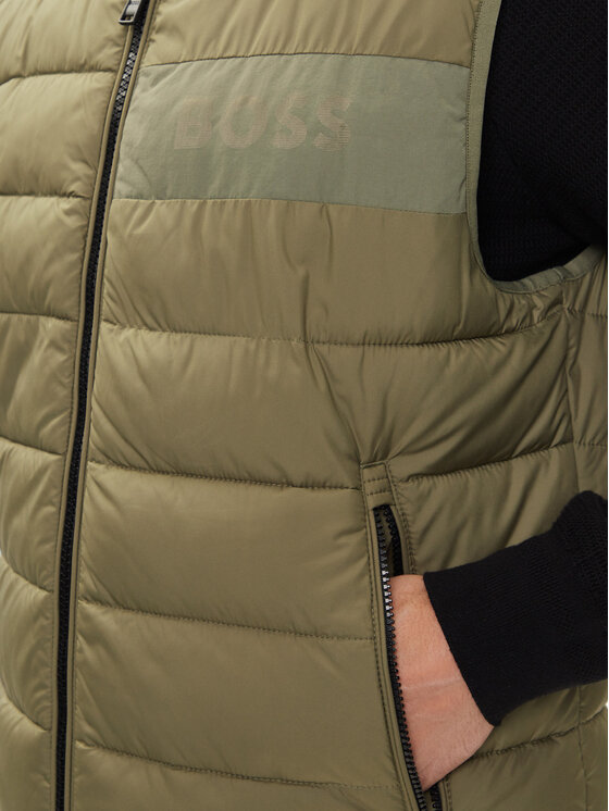 BOSS BOSS Telovnik H-Cenito 50518375 Zelena Regular Fit
