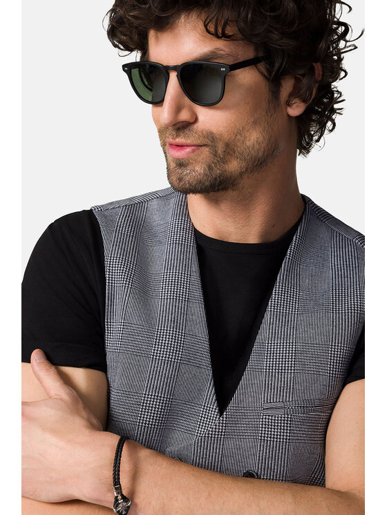 Lancerto Lancerto Kamizelka Belluno KA131123000003 Szary Slim Fit